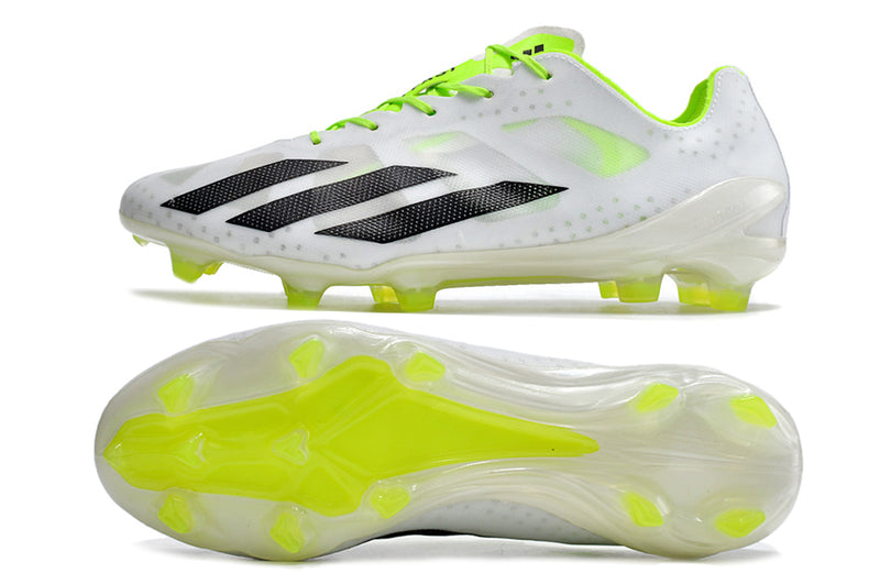 Adidas CRAZYFAST- branco com verde