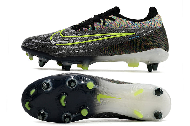 Nike Phantom GX Elite - TRAVA MISTA - PRETO COM VERDE