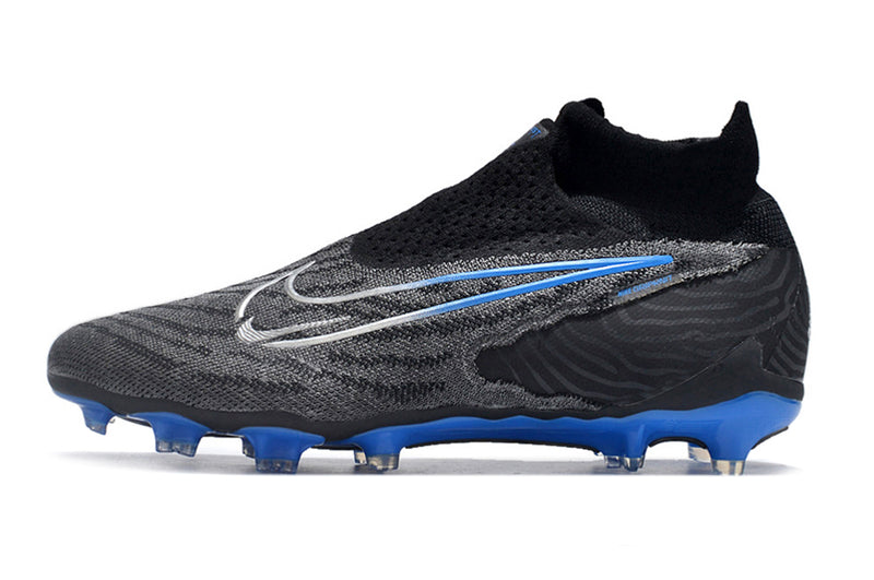 Nike Phantom GX - PRETO E AZUL - BOTINHA