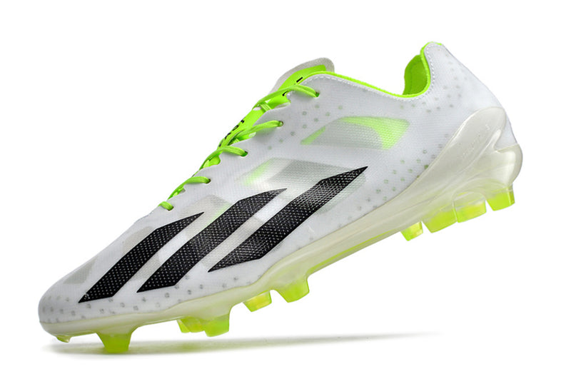 Adidas CRAZYFAST- branco com verde