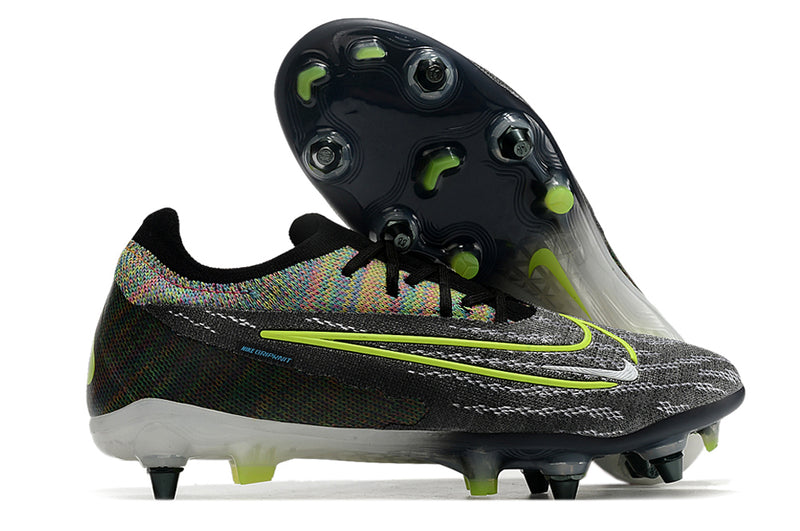 Nike Phantom GX Elite - TRAVA MISTA - PRETO COM VERDE