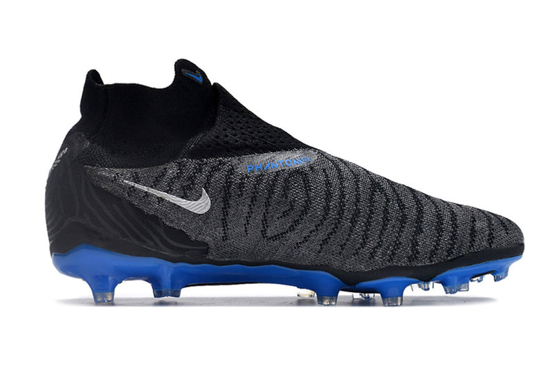 Nike Phantom GX - PRETO E AZUL - BOTINHA