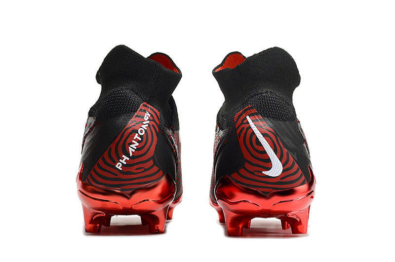 Nike Phantom GX Elite PRETO COM VERMELHO - Cano longo