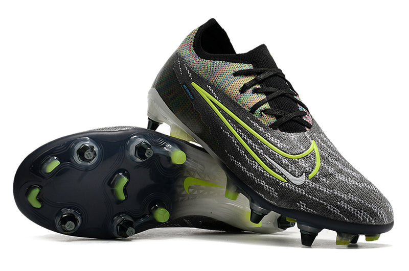 Nike Phantom GX Elite - TRAVA MISTA - PRETO COM VERDE