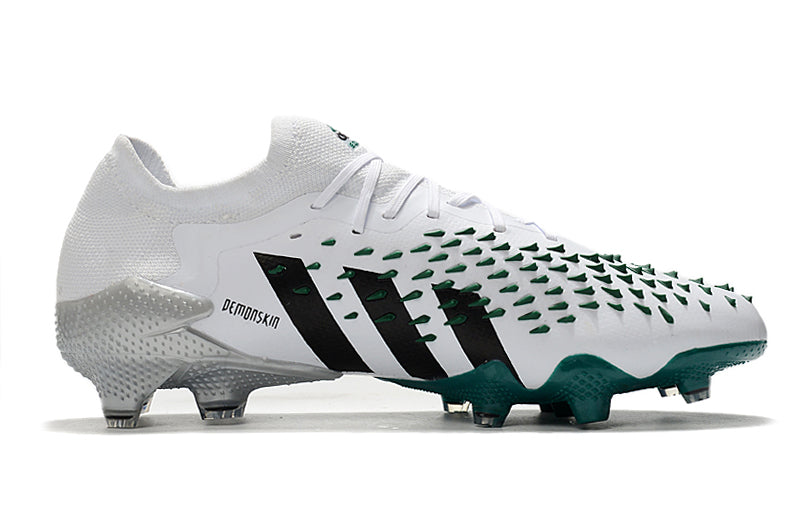 Adidas Predator 20.1 Branca com Verde  (Cano Baixo)