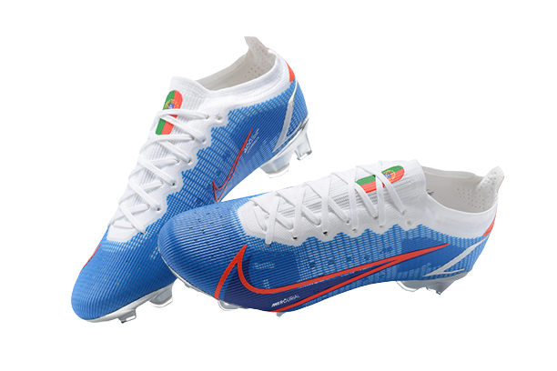 Nike Mercurial Vapor 14 - Azul com Prata (Trava de Silicone)