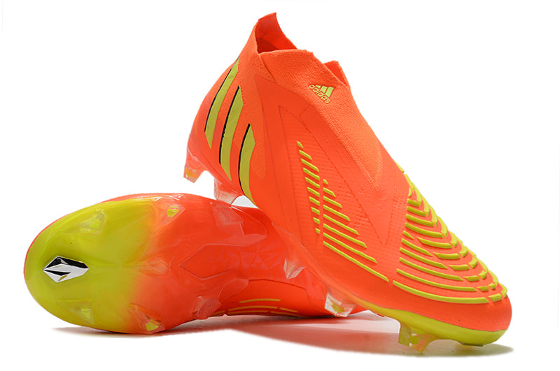 Adidas Predator Edge Laranja (Sem Cadarço)