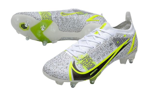 Nike Vapor 14 Branco com Verde (Trava mista)