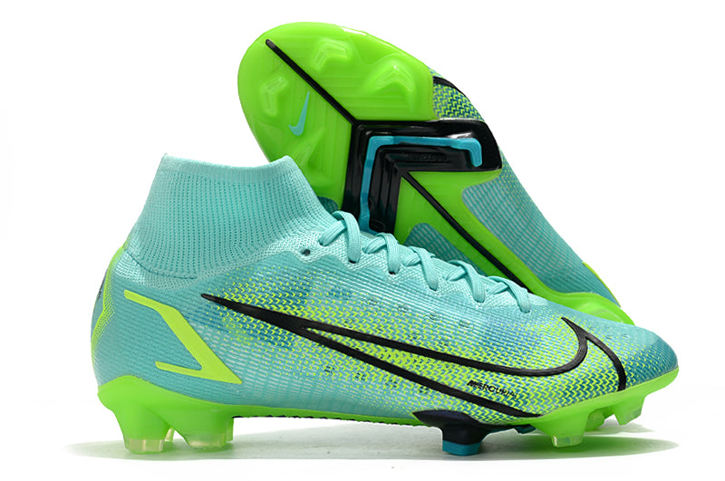 Nike Superfly 8 Verde  (trava de silicone)