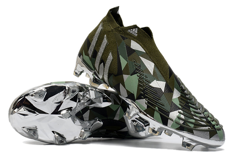 Adidas Predator Edge Militar (Sem Cadarço)