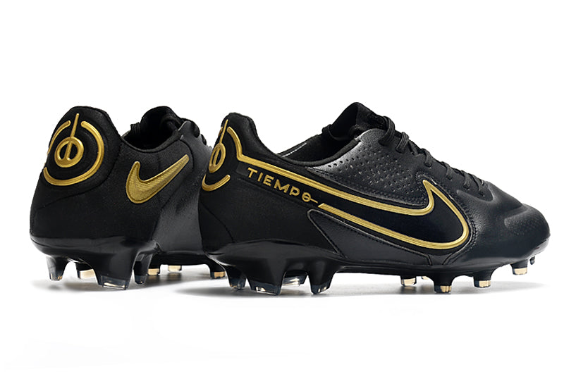 Nike TiEmpo Legend 9 - Preto e Dourado