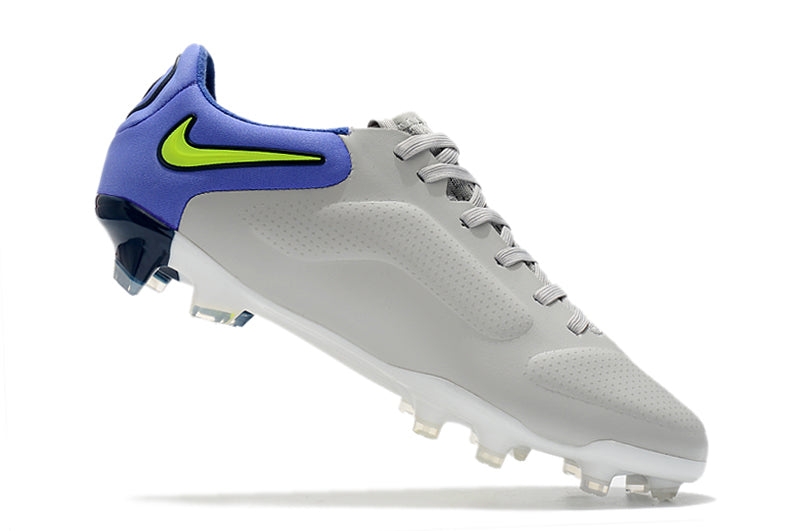 Nike TiEmpo Legend 9 - Cinza com Azul