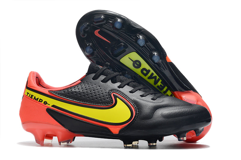 Nike TiEmpo Legend 9 -Preto com Laranja