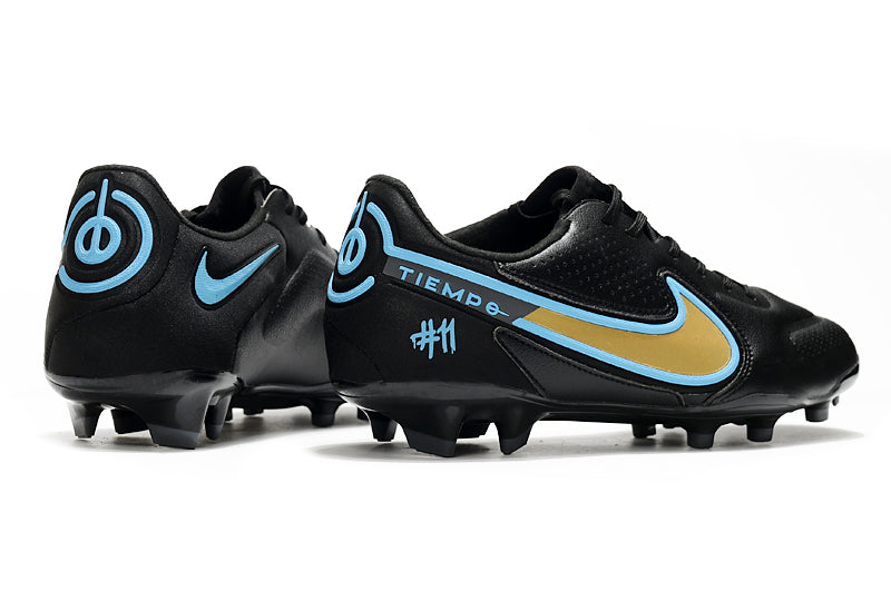 Nike TiEmpo Legend 9 - Preto e Azul