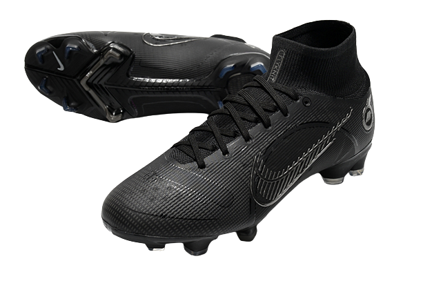 Nike Superfly 8 Preta (trava de silicone)