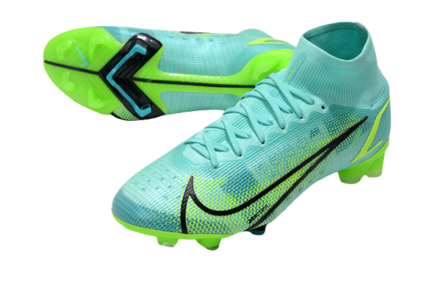 Nike Superfly 8 Verde  (trava de silicone)