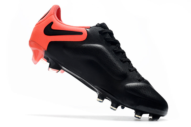 Nike TiEmpo Legend 9 -Preto com Laranja