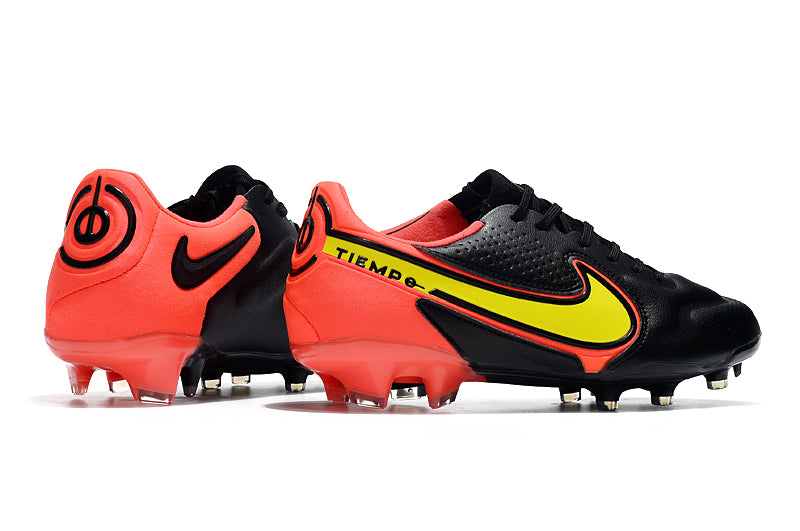 Nike TiEmpo Legend 9 -Preto com Laranja