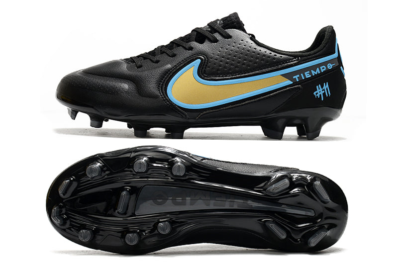 Nike TiEmpo Legend 9 - Preto e Azul