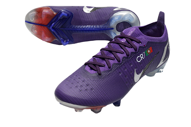 Nike Mercurial Vapor 14 - Rouxo CR7 (Trava de Silicone)