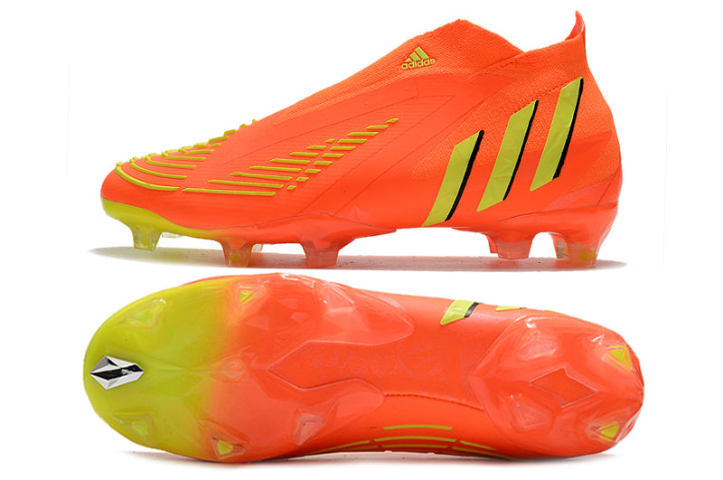 Adidas Predator Edge Laranja (Sem Cadarço)