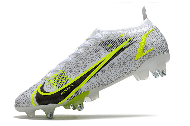 Nike Vapor 14 Branco com Verde (Trava mista)