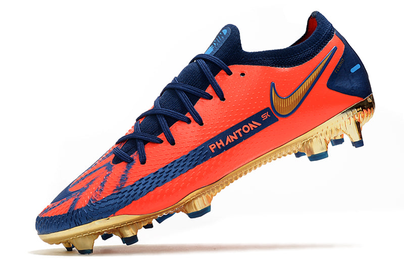 Nike Phantom GT - Vermelho Solado Dourado