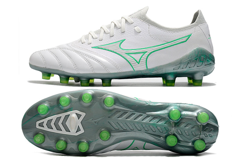 Mizuno Morelia III Branca Solado Verde