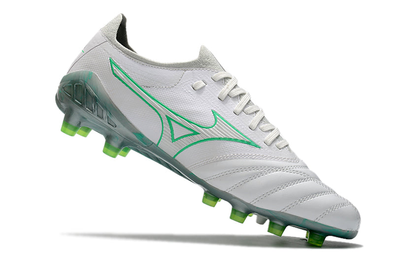 Mizuno Morelia III Branca Solado Verde