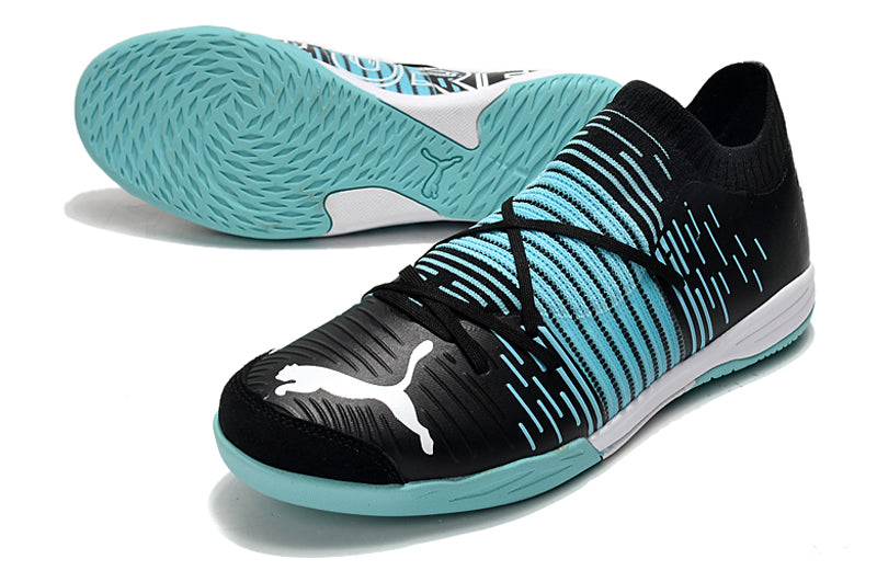 Puma Future Z 1.1 - Preto + Azul Claro