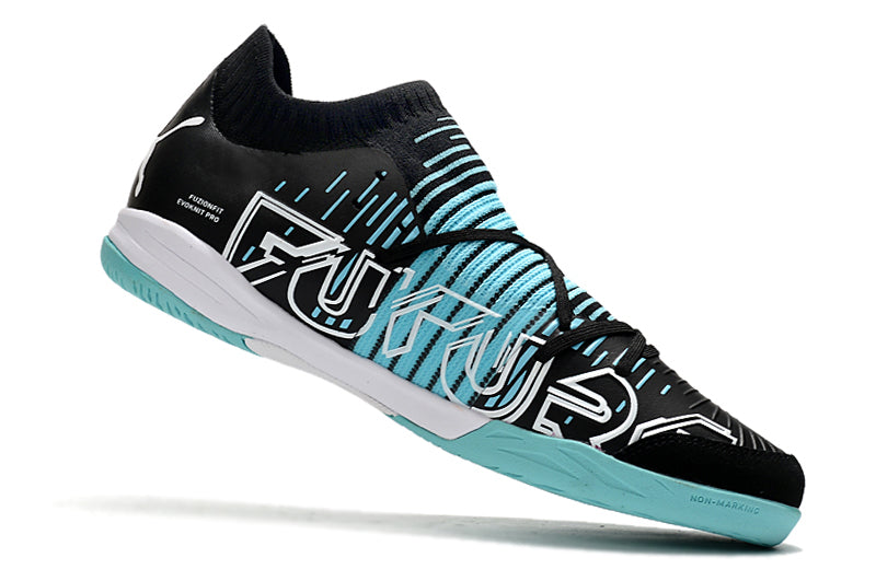 Puma Future Z 1.1 - Preto + Azul Claro