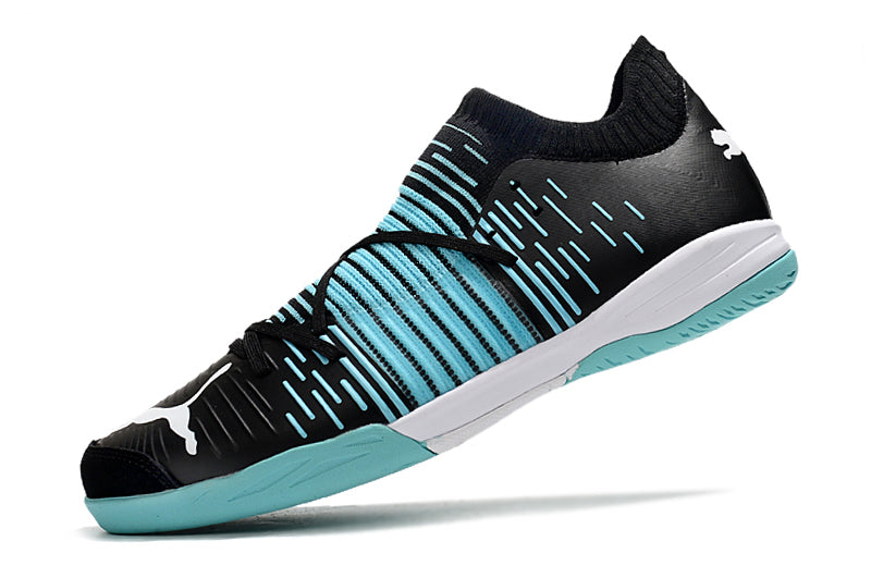 Puma Future Z 1.1 - Preto + Azul Claro