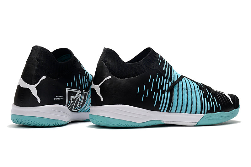 Puma Future Z 1.1 - Preto + Azul Claro