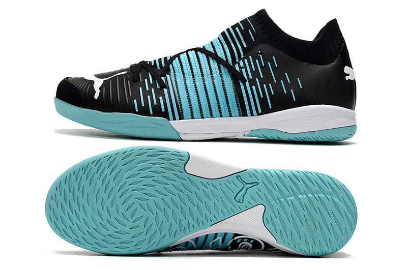 Puma Future Z 1.1 - Preto + Azul Claro