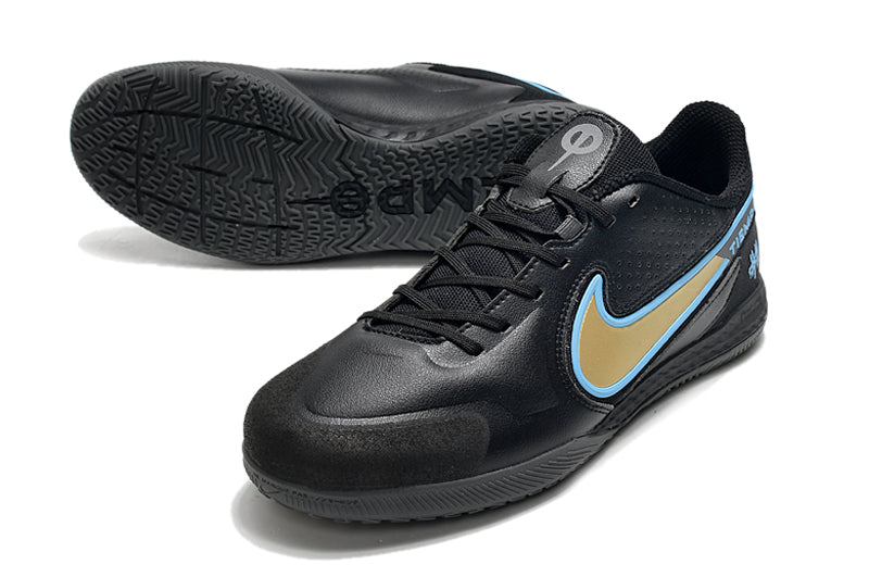 Nike Tiempo Legend 9 - Preta + Azul Claro