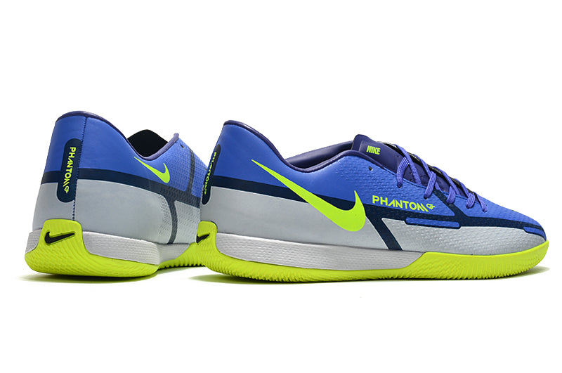 Nike Phantom GT - Azul Solado Verde Florescente