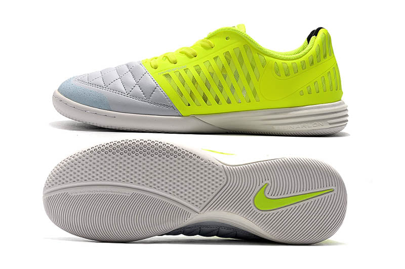 Nike Lunar Gato - Branco + Verde Florescente