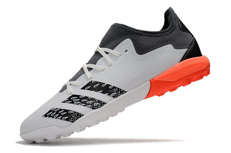 Adidas Predator Freak - Branca + Laranja